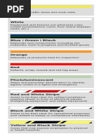 Floor Marking Color Code Guide OSHA Standards - BRADY