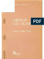 1988 Joan Abellan. Artaud I El Teatre