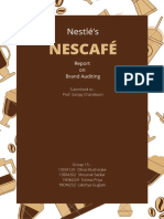 Brand Auditing Nestle Nescafe