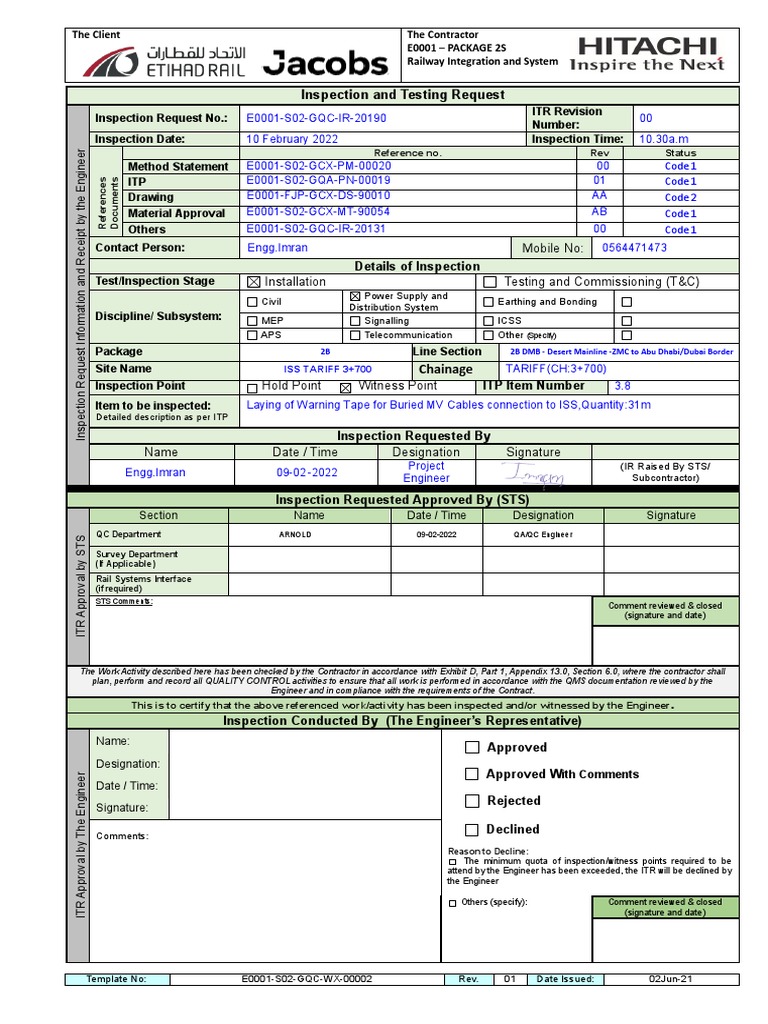E0001S02GqcIr20190 Itp 3.8Tariff PDF Duct (Flow) Electrical Connector