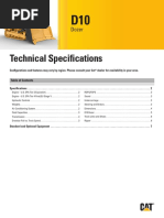 Technical Specifications: Dozer