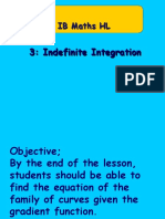 3 Indefinite Integration