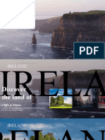 Ireland PowerPoint Morph Animation Template Green Variant