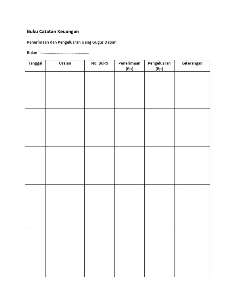 Buku catatan pengeluaran liburan Natal