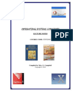 Operating Systems Concepts Manual 2010