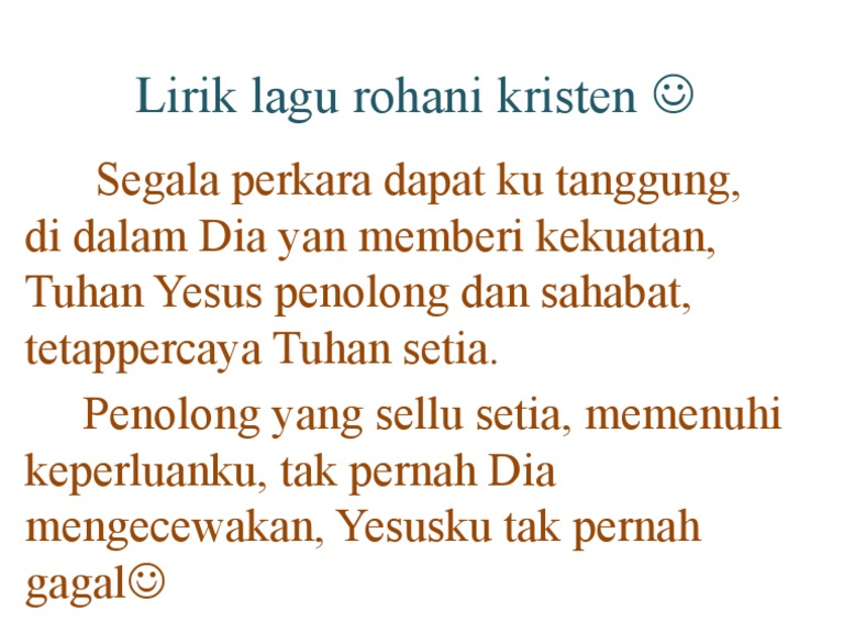 40 Lagu Rohani Kristen Lirik Terpopuler yang Menginspirasi Jiwa
