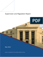 Supervision and Regulation Report (FED Document)