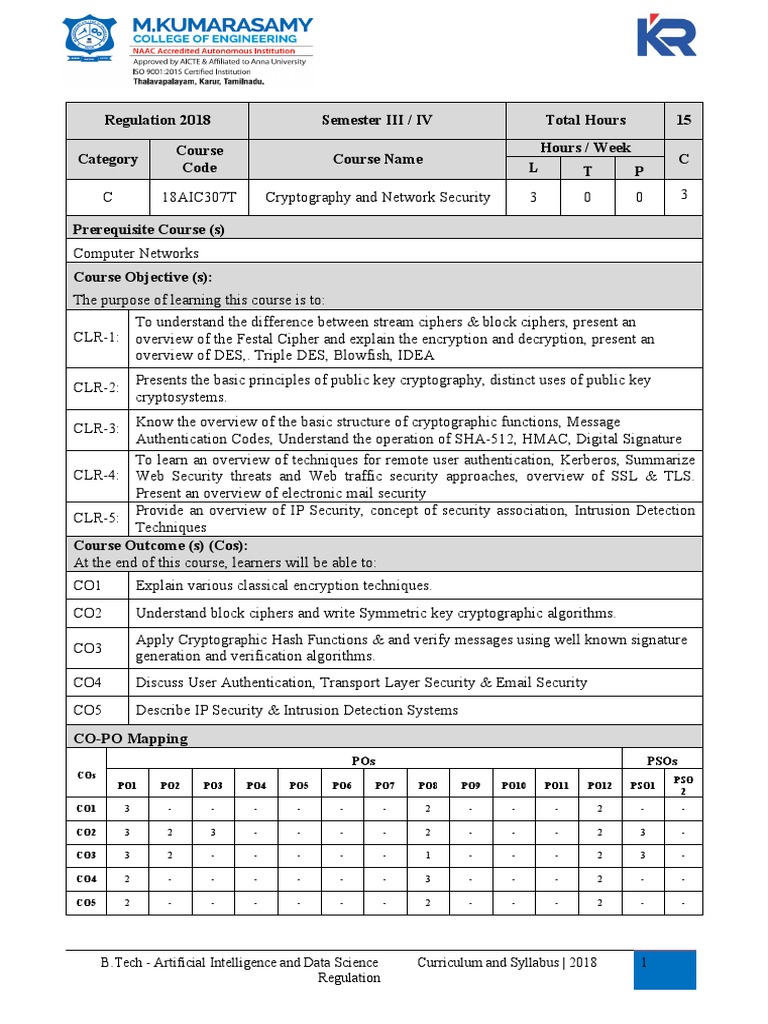 Cryptography And Network Security Pdf Cryptography Public Key