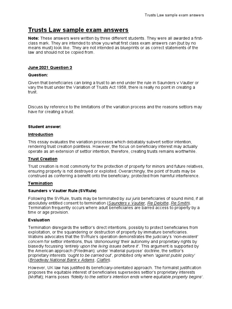 trusts-law-sample-exam-answers-pdf-fiduciary-trust-law