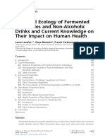 Microbial Ecology of Fermented Rege Tables and Non-Alcoholic Drinks and Current Knowledge On Their Impact On Human Health