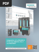 Integration of Drive Systems Via PROFINET in PCS7 en