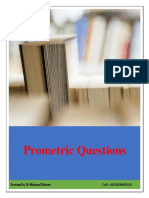 Prometric Questions: Reviewed By:dr - Mohamed Soliman Call: +201016640110