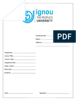 Ignou Front Page