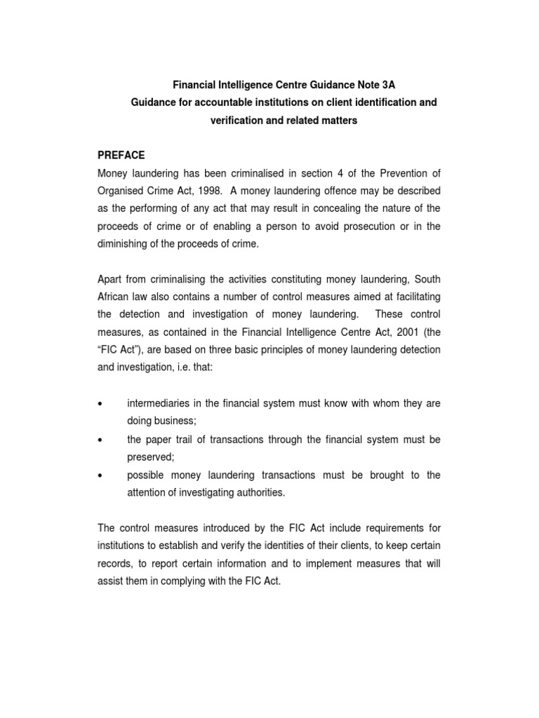 Guidance Note 3a PDF Money Laundering Partnership