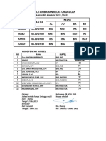 Jadwal Unggulan - SMT 2 - BARU