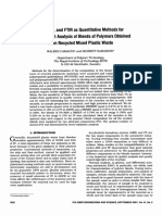 Polymer Engineering Sci - 2004 - Camacho - NIR DSC and FTIR As Quantitative Methods For Compositional Analysis of