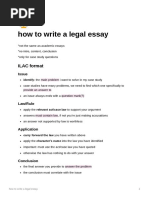 ILAC Method for Legal Problem Solving | PDF | Breach Of Contract ...