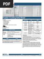 Powder Coating Data Sheet