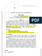 Artigo em Processo