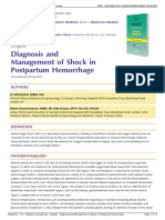Obstetrics V13 Obstetric Emergencies Chapter Diagnosis and Management of Shock in Postpartum Hemorrhage 1682196492