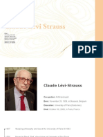 Claude Levi Strauss 