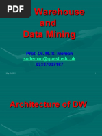 Unit #3 - Data Warehouse and Data Mining