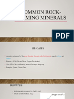 Common Rock-Forming Minerals