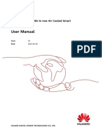 FusionCol5000-A065 In-Row Air Cooled Smart Cooling Product User Manual