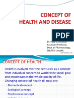 Concept of Health Disease