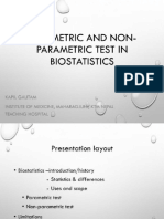 parametric and non