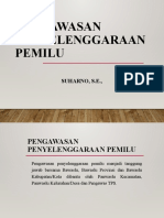 Pengawasan Penyelenggaraan Pemilu