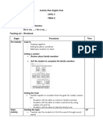 Activity Plan English Club Level 3 Meeting 7 Sem 2