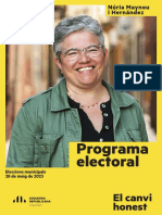 Programa Electoral d'ERC Granollers