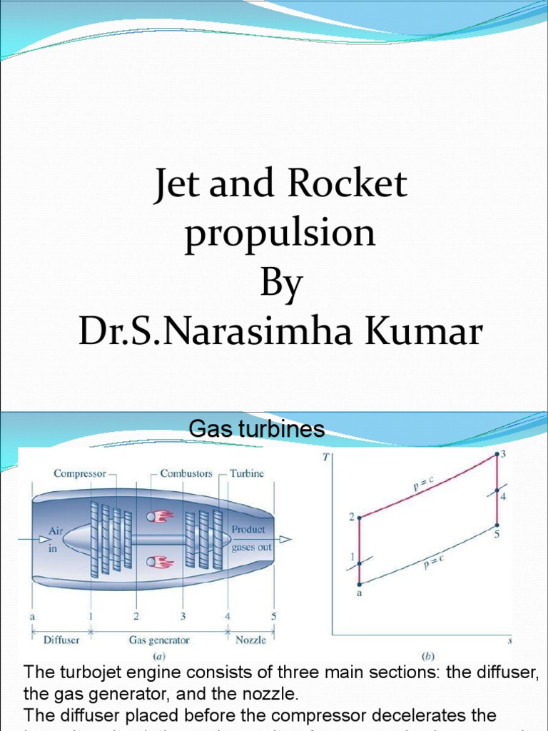 Jet and Rocket Propulsion PPT Cbit PDF Jet Engine Rocket Propellant