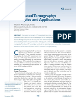 Computed tomography - principles and applications