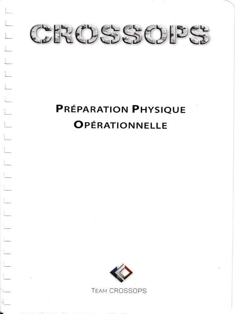 Préparation Physique Opérationnelle CROSSOPS | PDF | Bien-être