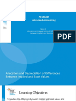 PPT5-Allocation and Depreciation of Differences Between Implied and Book Values