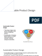 Sustainable Product Design and Innovation