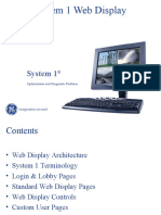 Using System 1 Web Display