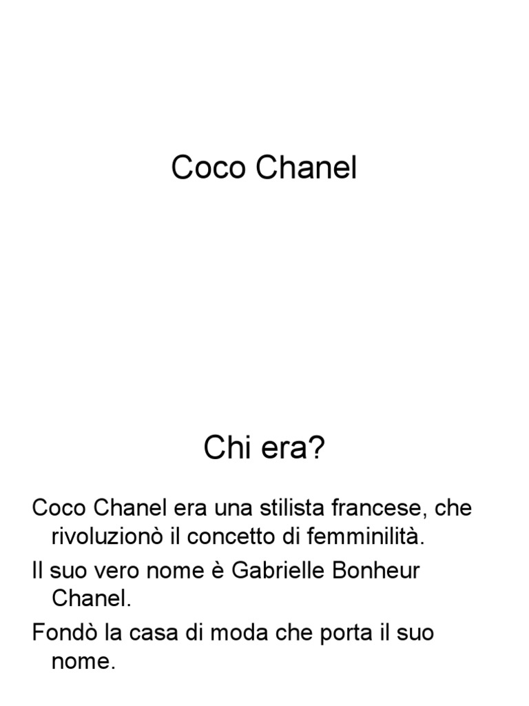 Coco Chanel | PDF
