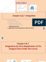 STA 102 - Lesson 33 Chapter 5 - Integration by Parts and Area Under Curve 2023StudV