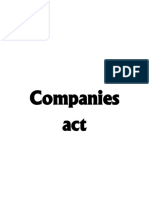 Companies Act Merged