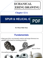 Chapter 12-A: Spur & Helical Gears