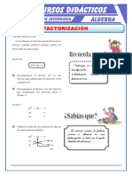 Factorización Por Aspa Simple para Primero de Secundaria