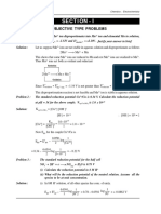 Electro Chemistry-02 - Solved Objective Problems