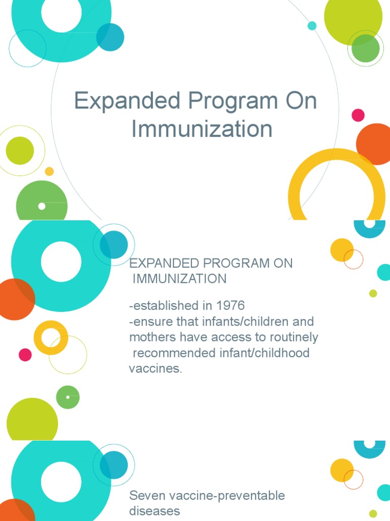 Expanded Immunization Program Overview | PDF | Health Care | Tuberculosis