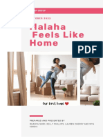 Digpr Assessment 3 Report - Mahala Feels Like Home