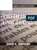 Les Aspects Essentiels de La Theologie Unicitaire - David K. Bernard