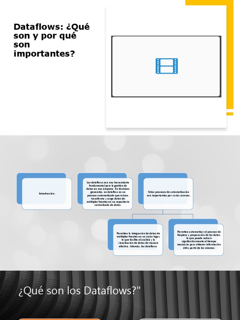 Importancia de los Dataflows en Empresas | PDF