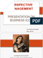 Presentation On Business Icon: by Ankita Sthapak Roll No.57